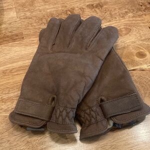 Brown Leather with Thinsulate Gloves